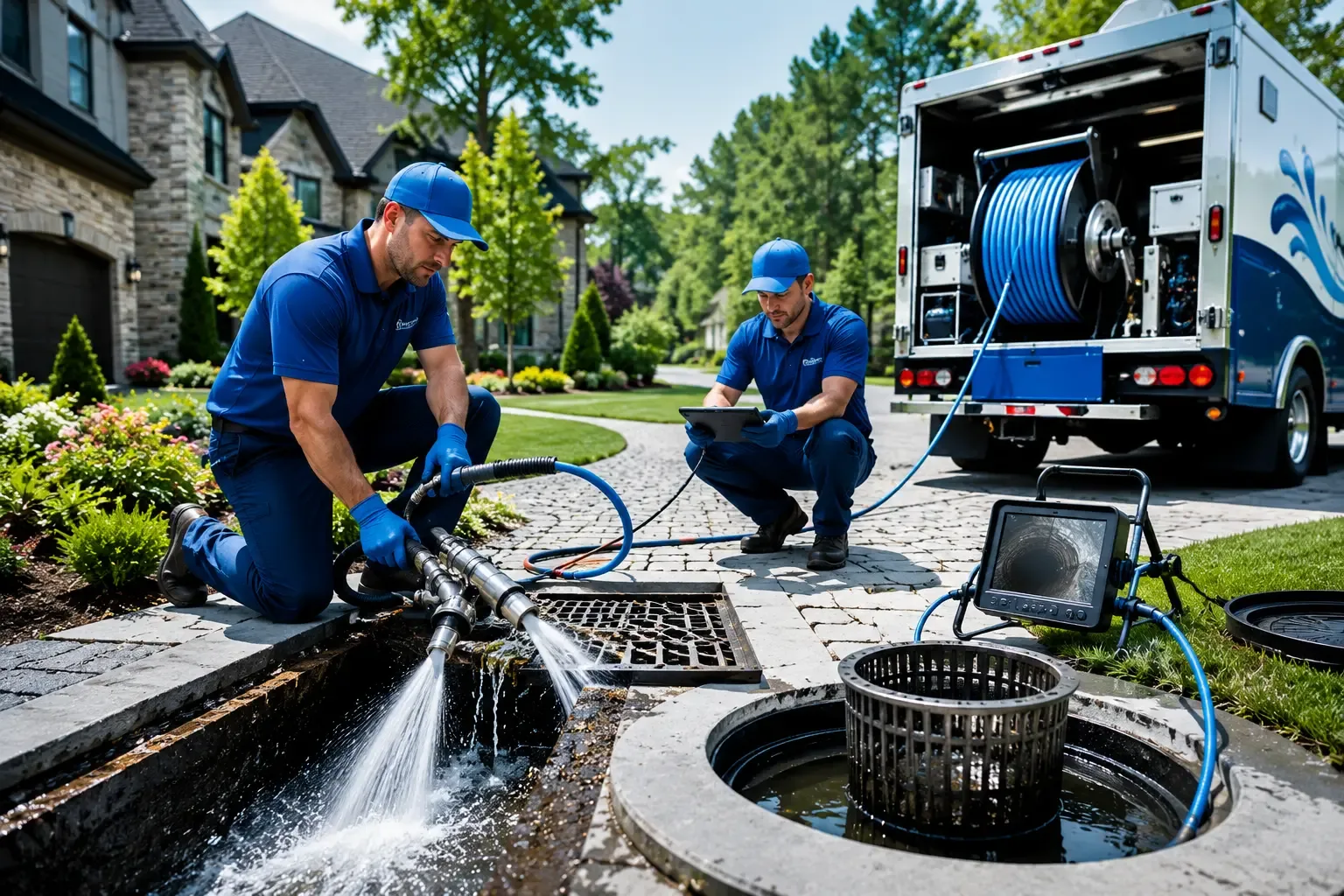 Local outdoor drain cleaning professionals in Harrogate, TN